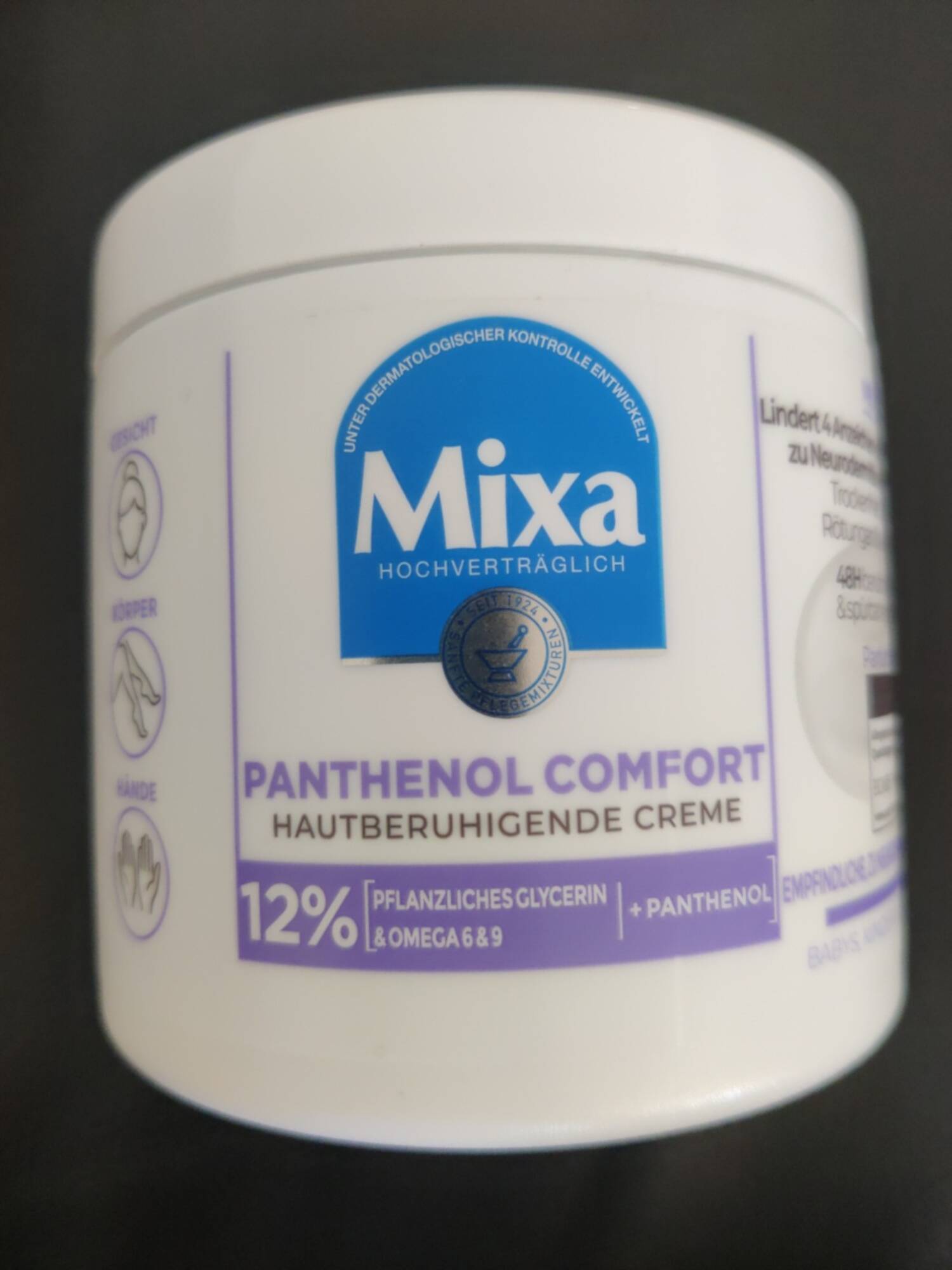 MIXA - Panthenol comfort - Hautberuhigende creme