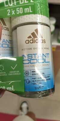 ADIDAS - Instant cool - Déodorant  24h