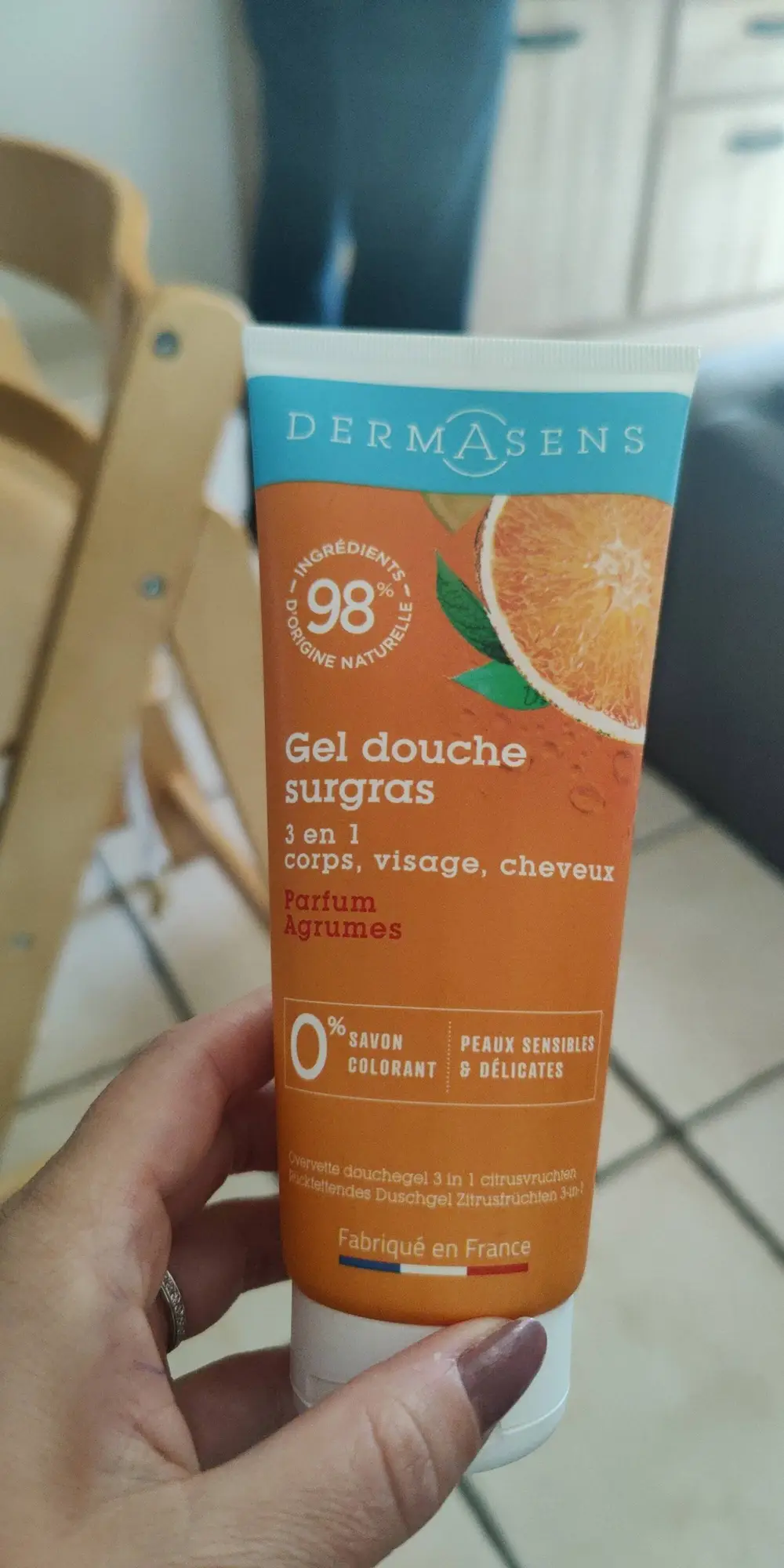 DERMASENS - Gels douche surgras 3 en 1