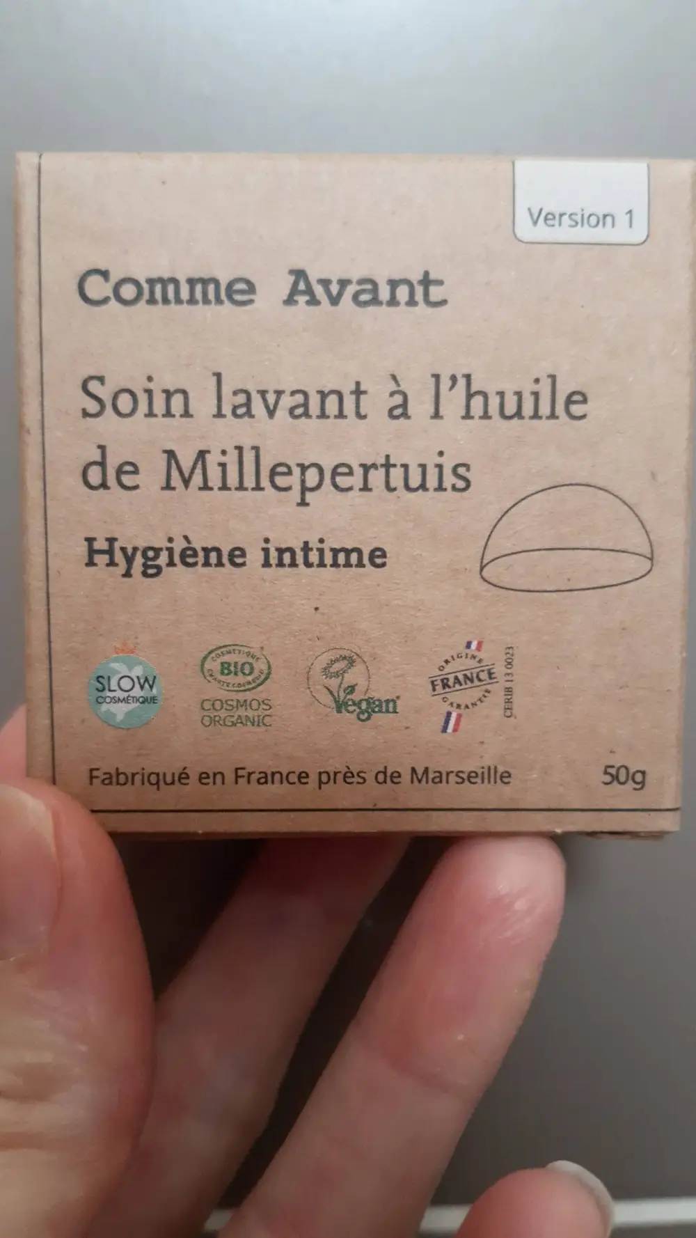 COMME AVANT - Soin lavant à l'huile de Millepertuis