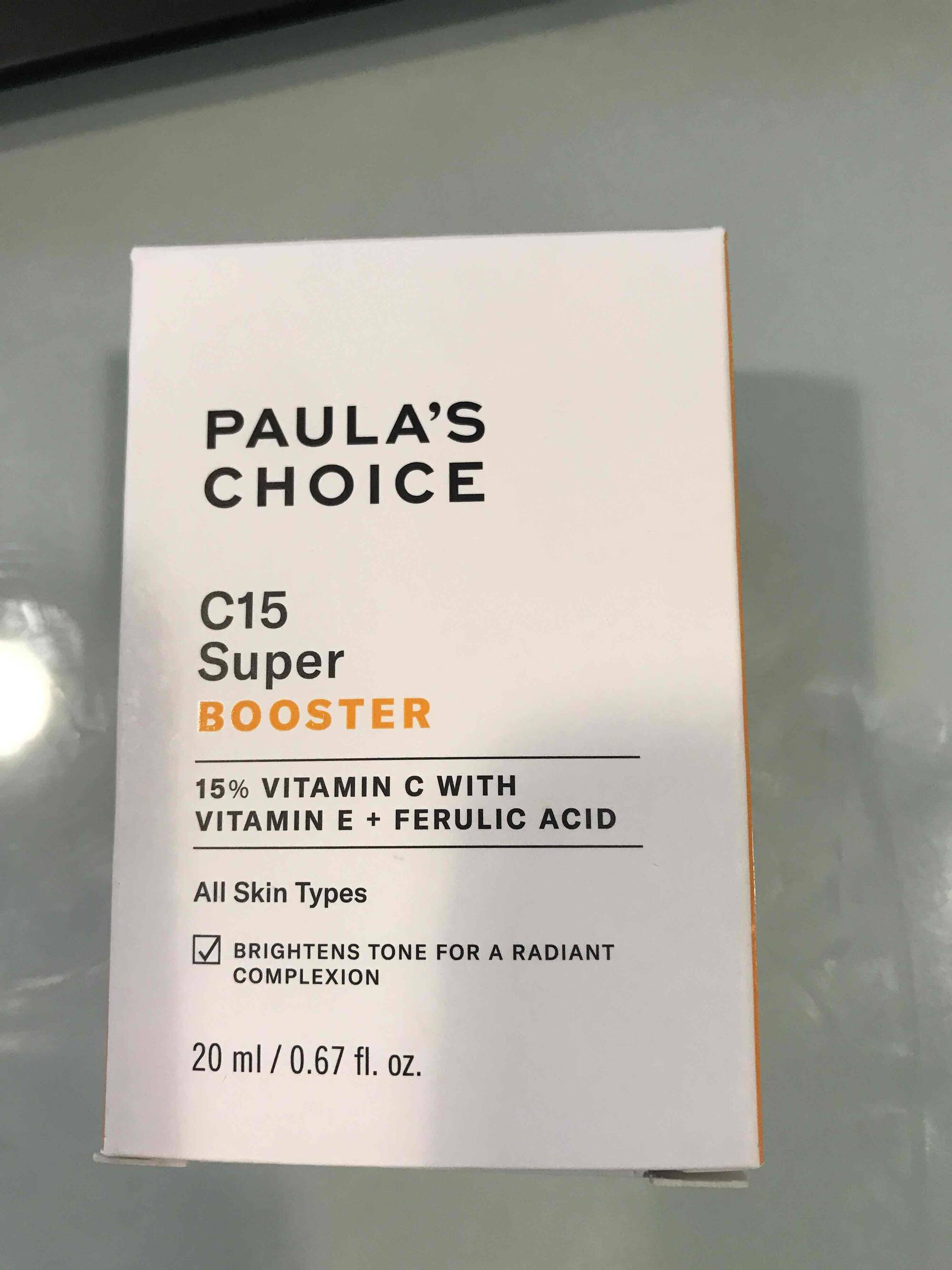 PAULA'S CHOICE - C15 super booster