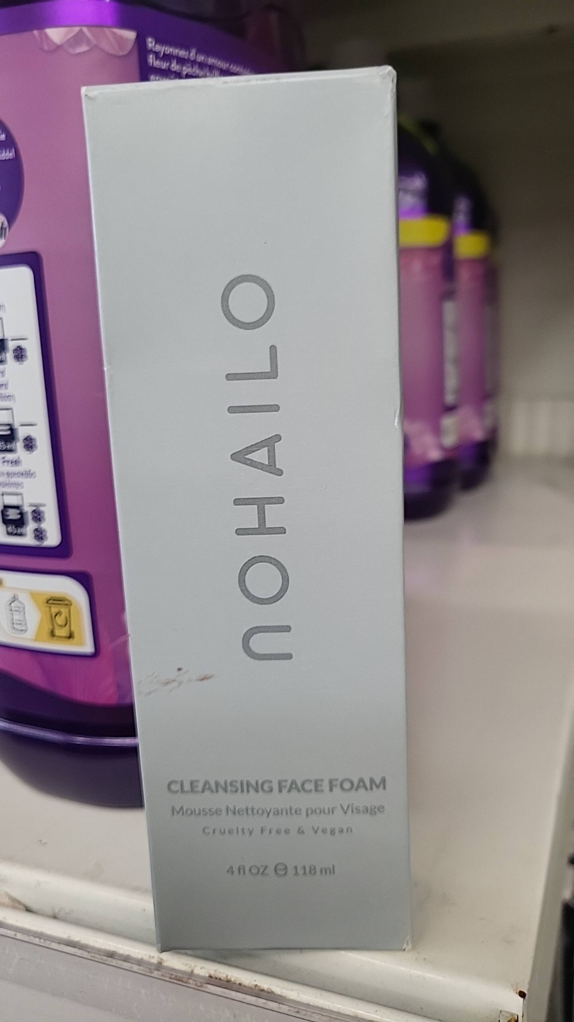 NOHAILO - Mousse nettoyante pour visage