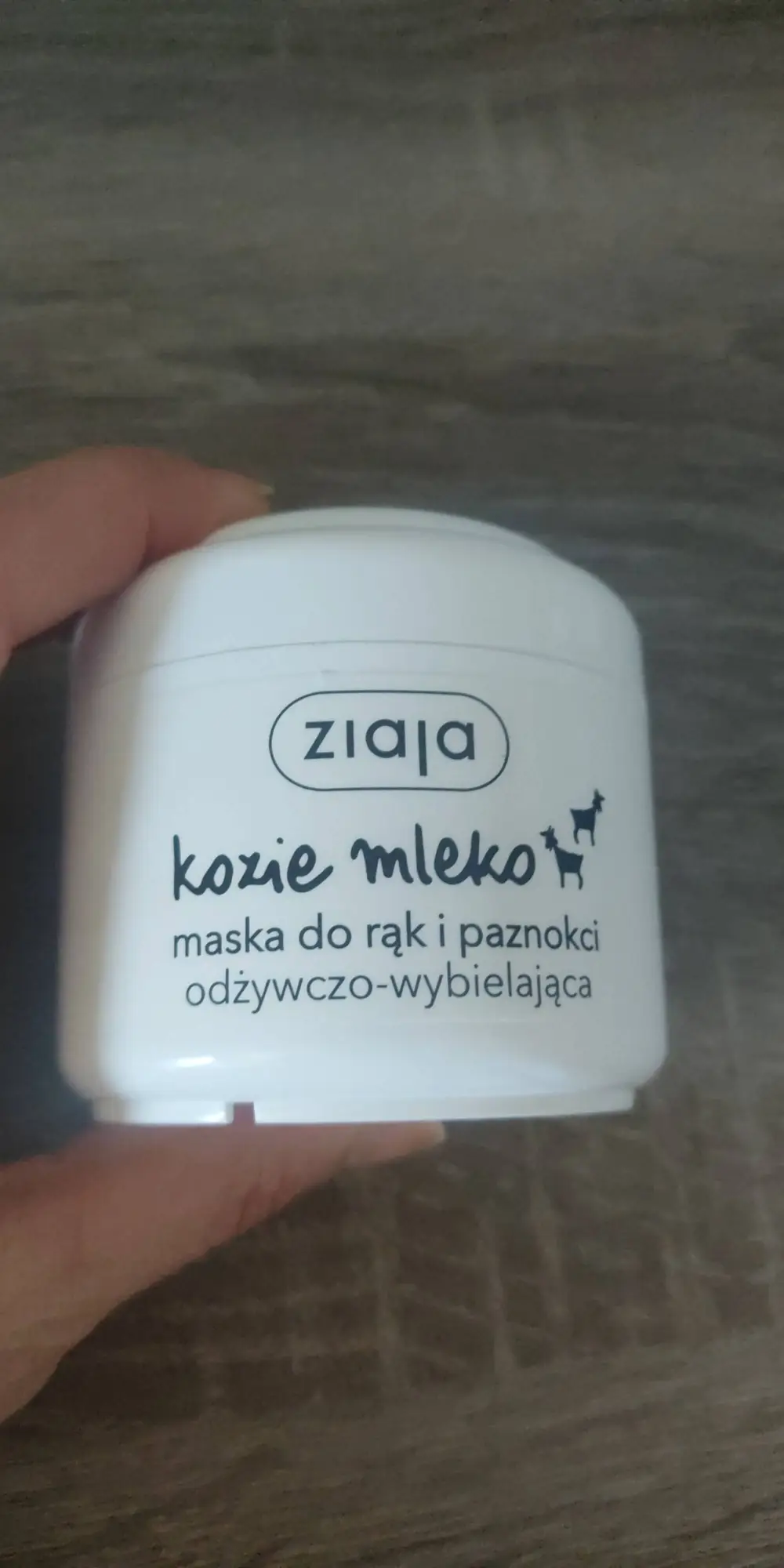 ZIAJA - Kozie mleko - maska do rąk i paznokci odżywczo-wybielająca