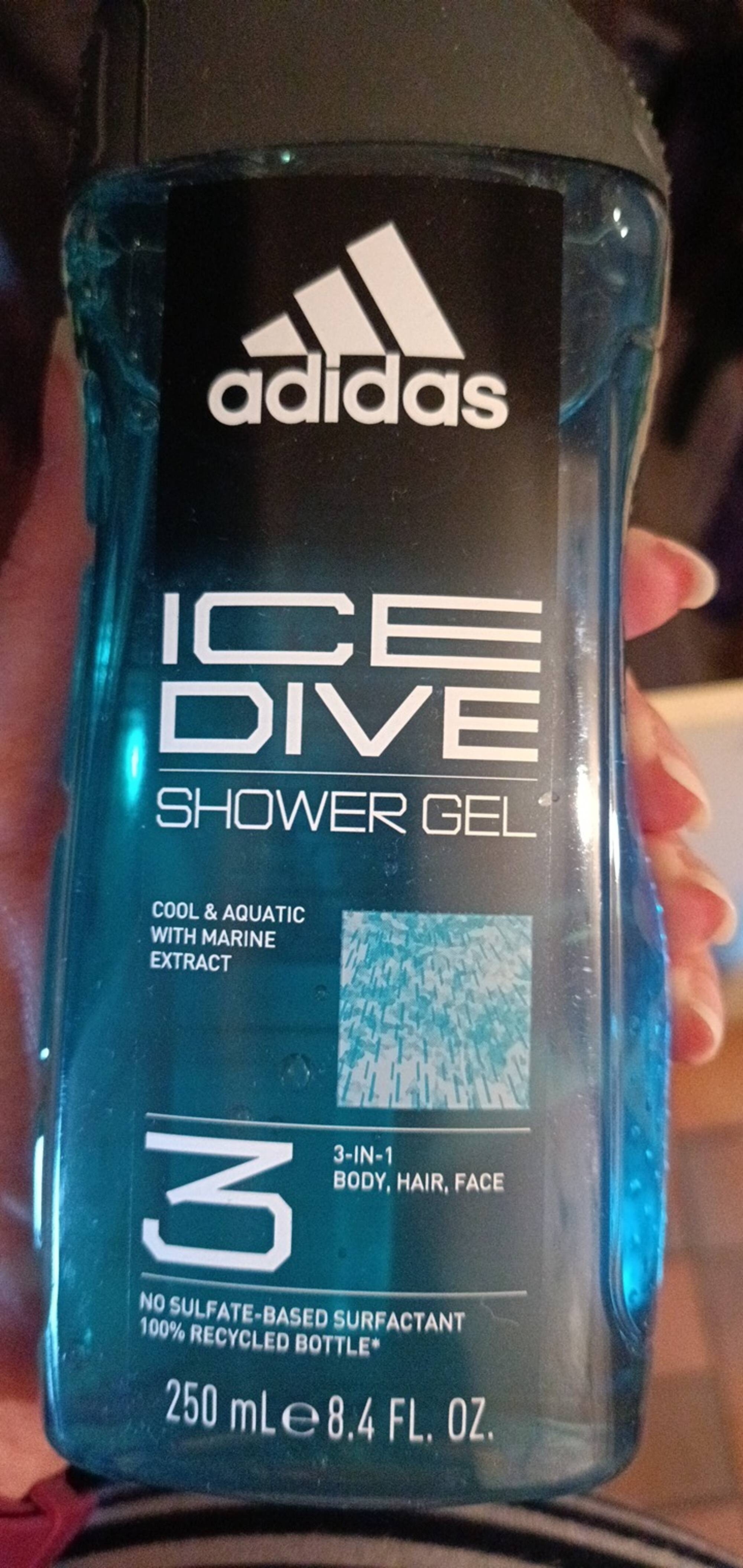ADIDAS - Ice dive - Shower gel 3-in-1 