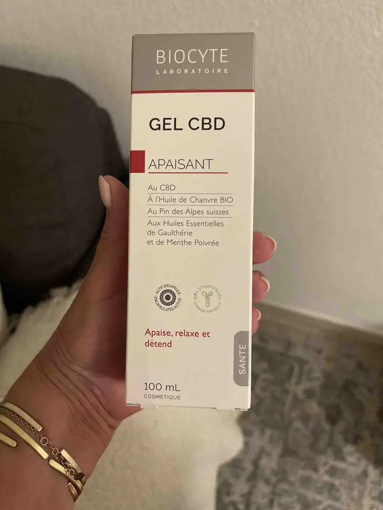 BIOCYTE - Gel CBD apaisant