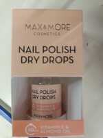 MAX & MORE - Nail polish dry drops 