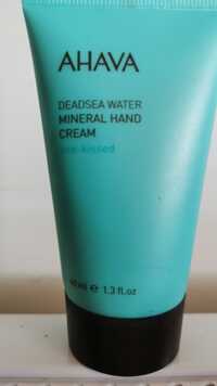 AHAVA - Deadsea water mineral handcream