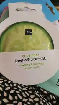 HEMA - Cucumber - Face mask