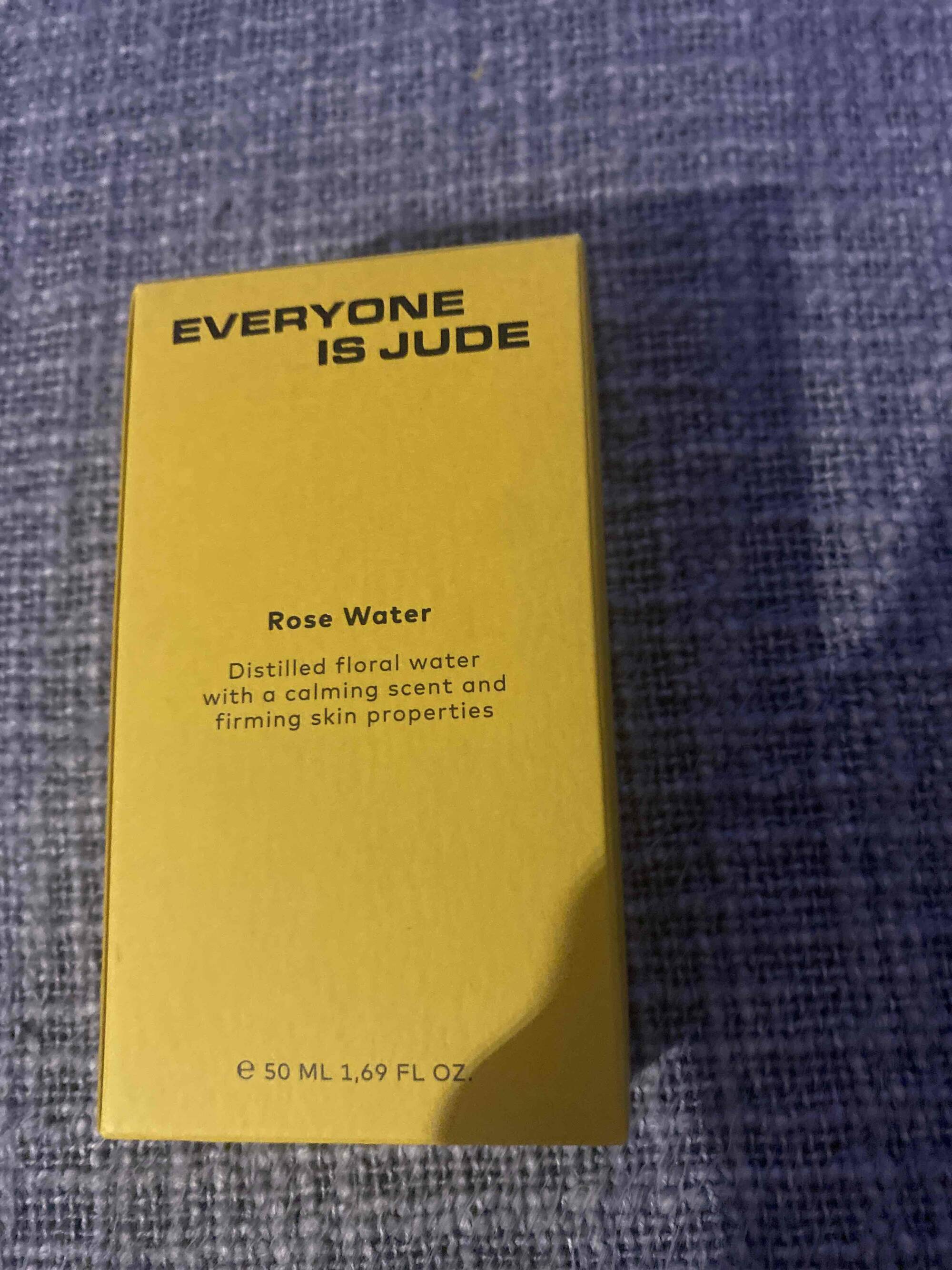 EVERYONE IS JUDE - Rose water