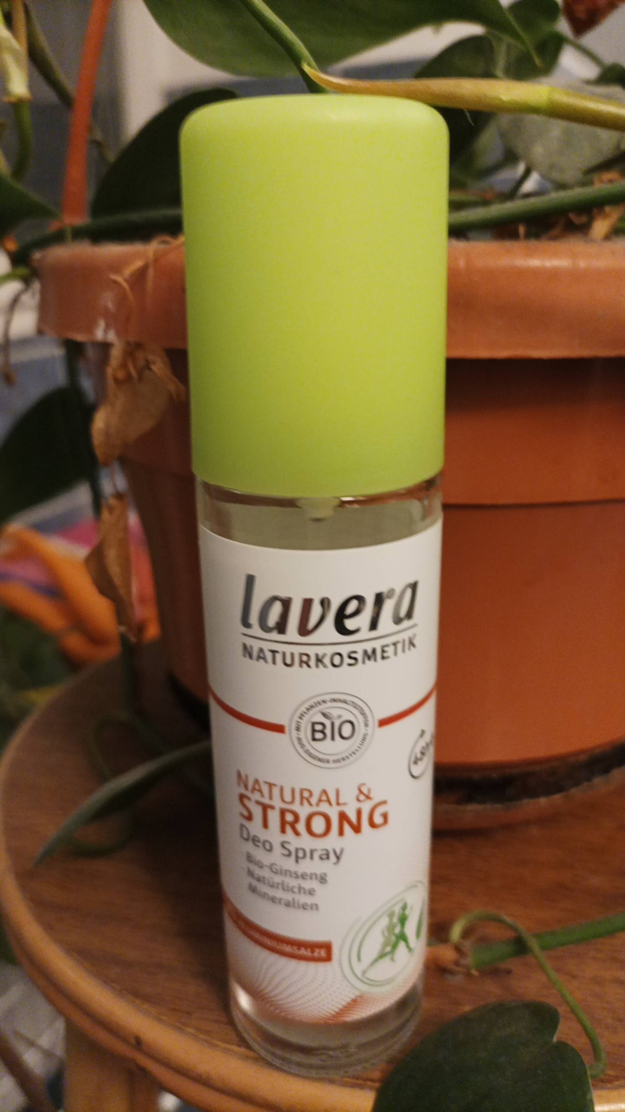 LAVERA - Natural & strong - Deo spray bio