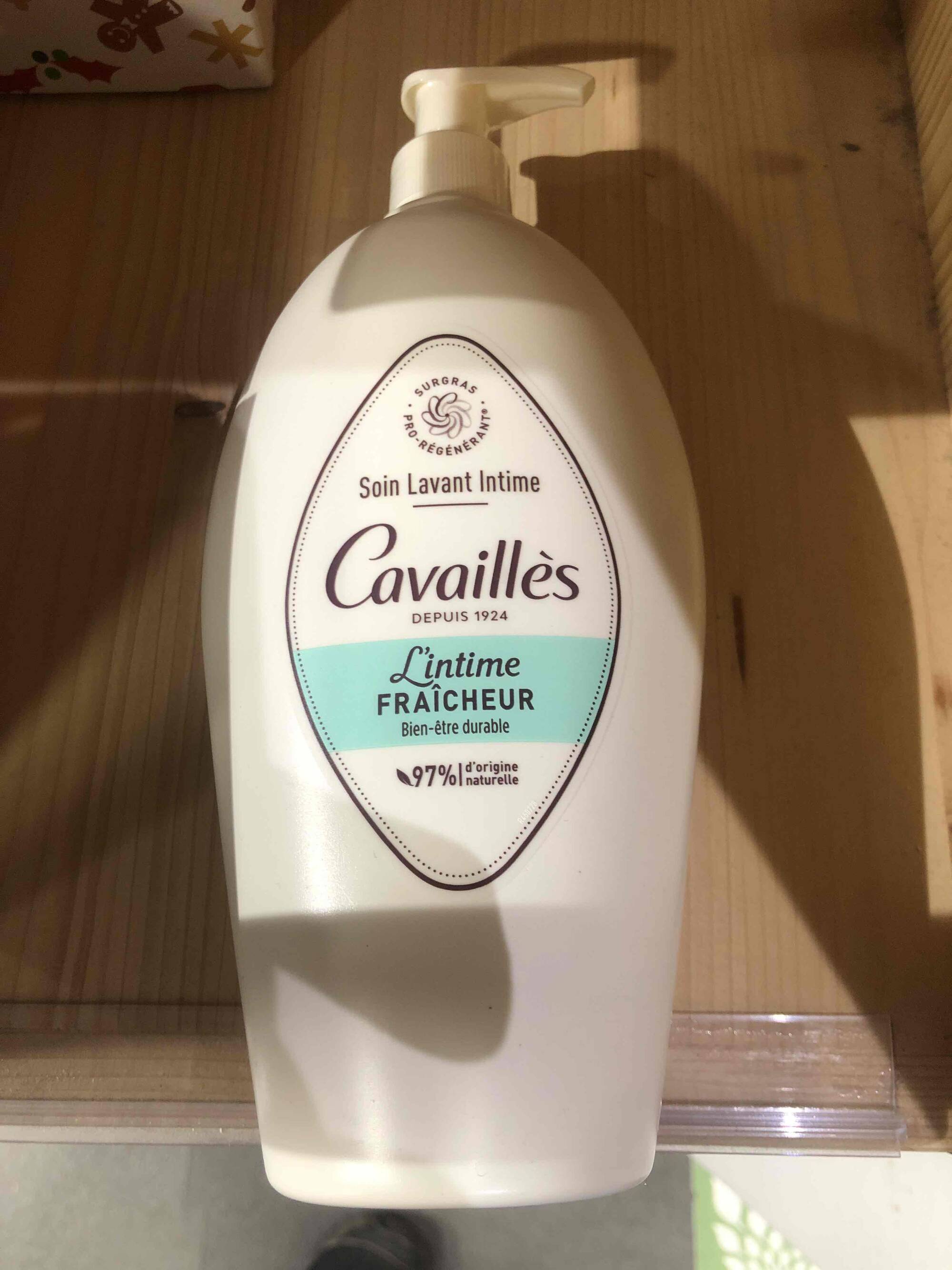 CAVAILLES - L’intime fraîcheur - Soin lavant intime