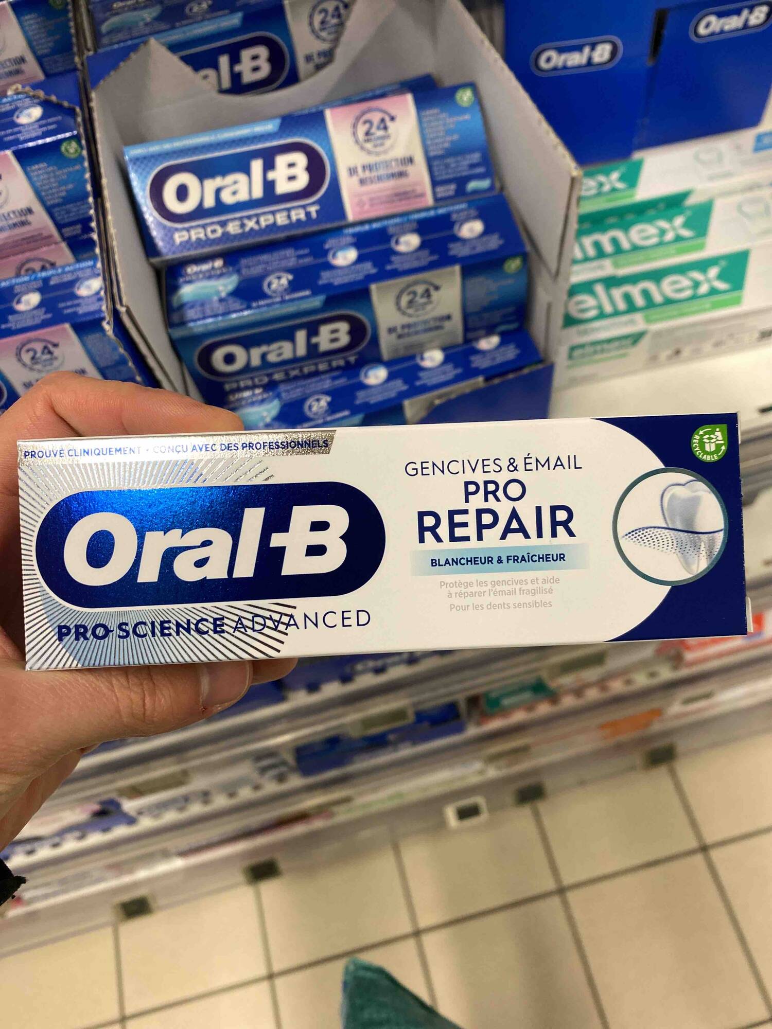 ORAL-B - Dentifrice pro repair 
