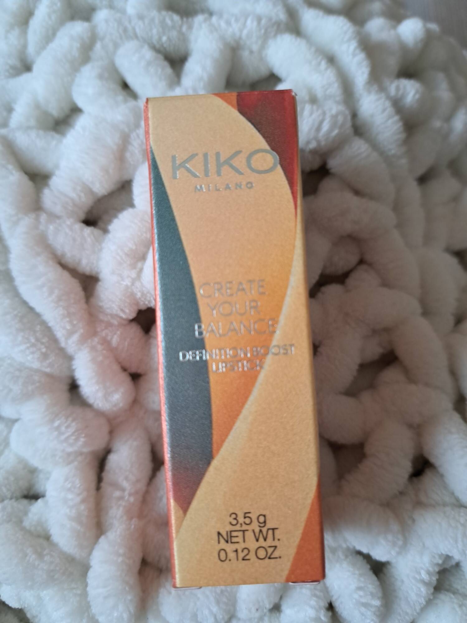 KIKO - Create your balance - définition boost lipstick