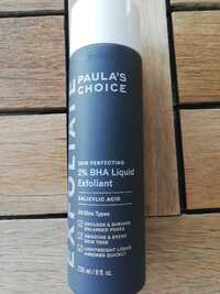 PAULA'S CHOICE - 2% BHA liquid exfoliant 