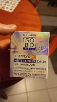 SO'BIO ÉTIC - Lumi'lys c - Soin unifiant jour anti-taches expert