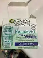 GARNIER - HyaluronAloe - Gel-creme nachtpflege hydra booster