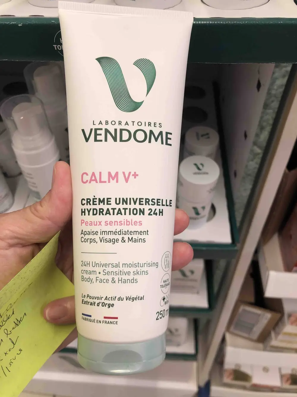 VENDOME - Calm V+ - Crème universelle hydratation 24h