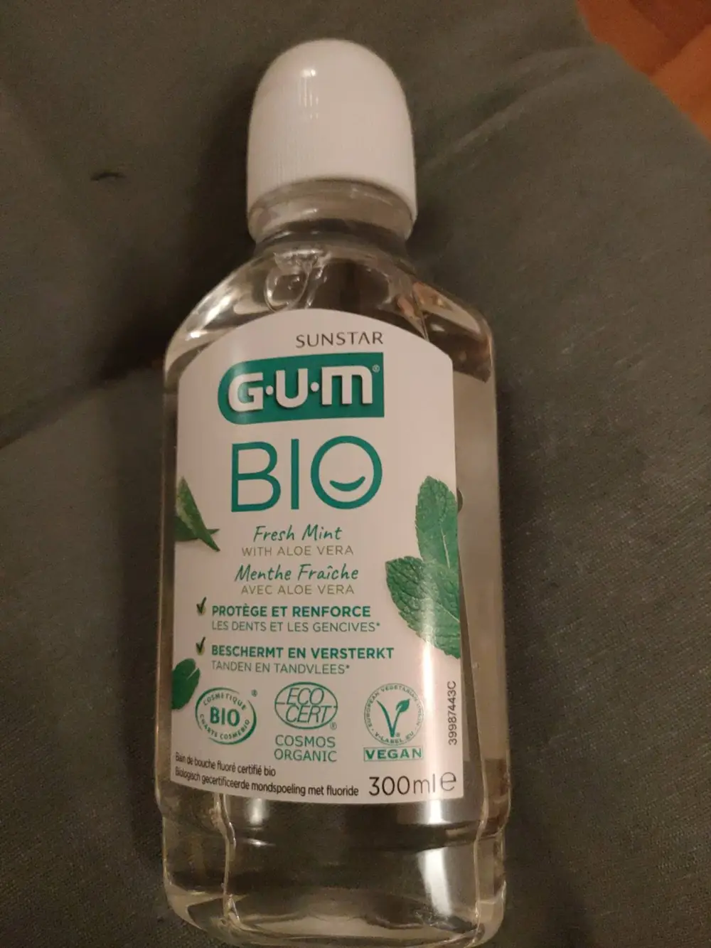 G.U.M - Bain de bouche menthe fraîche bio