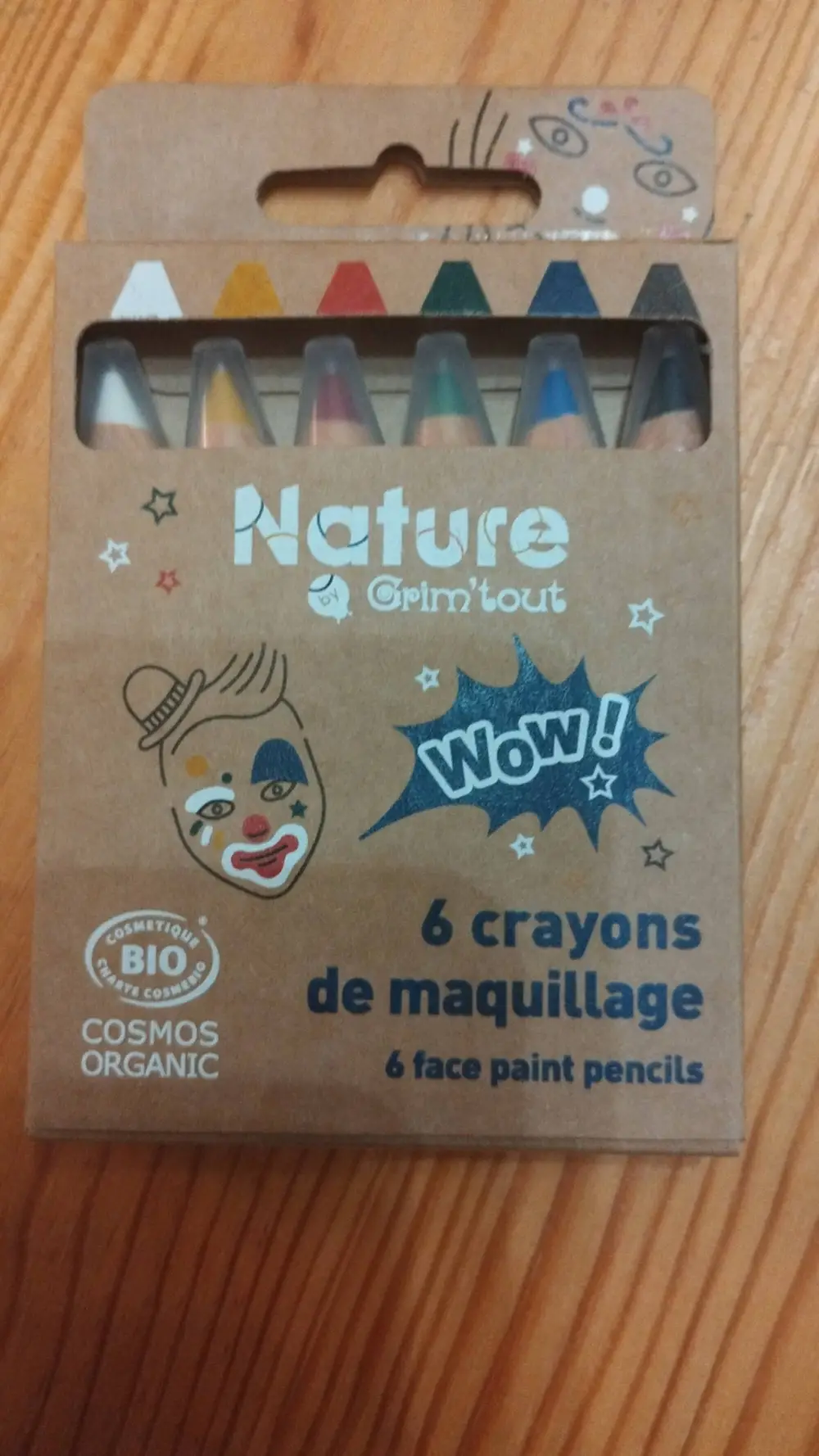 NATURE GRIM TOUT - 6 crayons de maquillage 