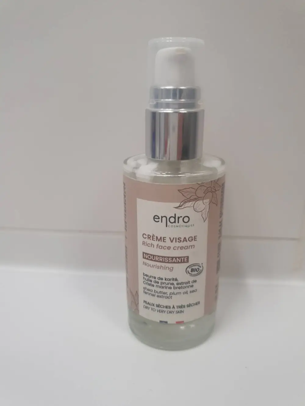 ENDRO - Creme visage nourrissante 