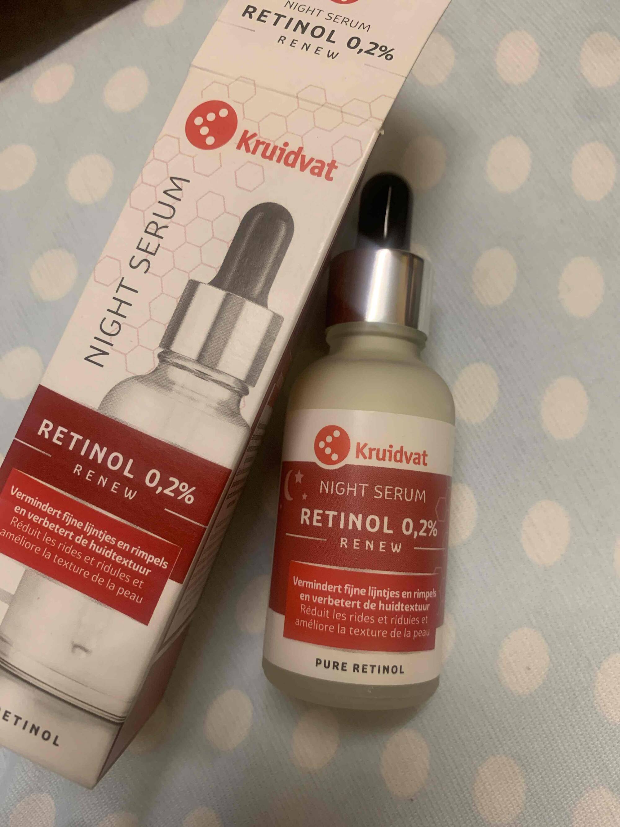 KRUIDVAT - Retinol 0.2% - Night serum