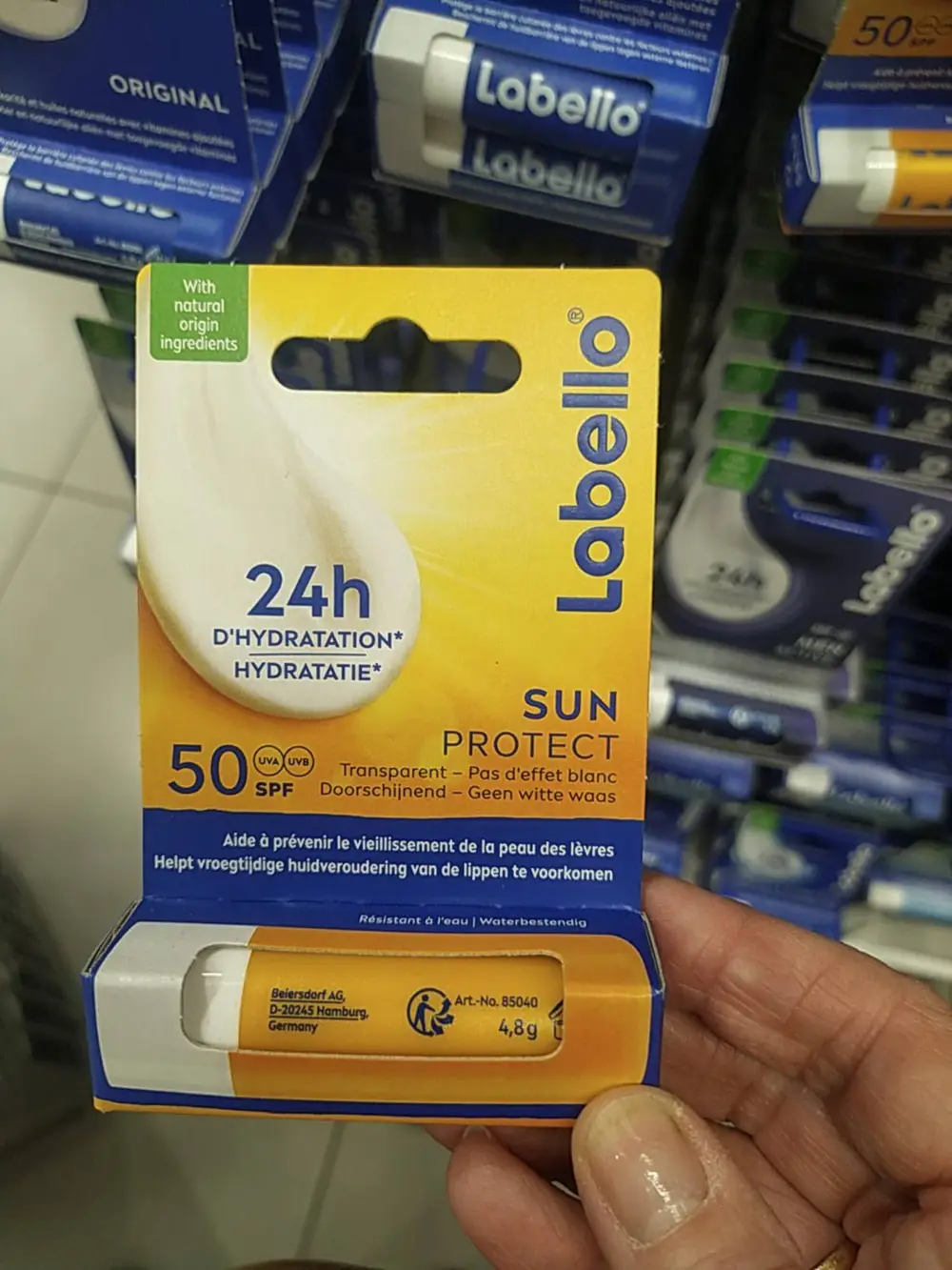 LABELLO - Soin des lèvres sun protect FPS 50