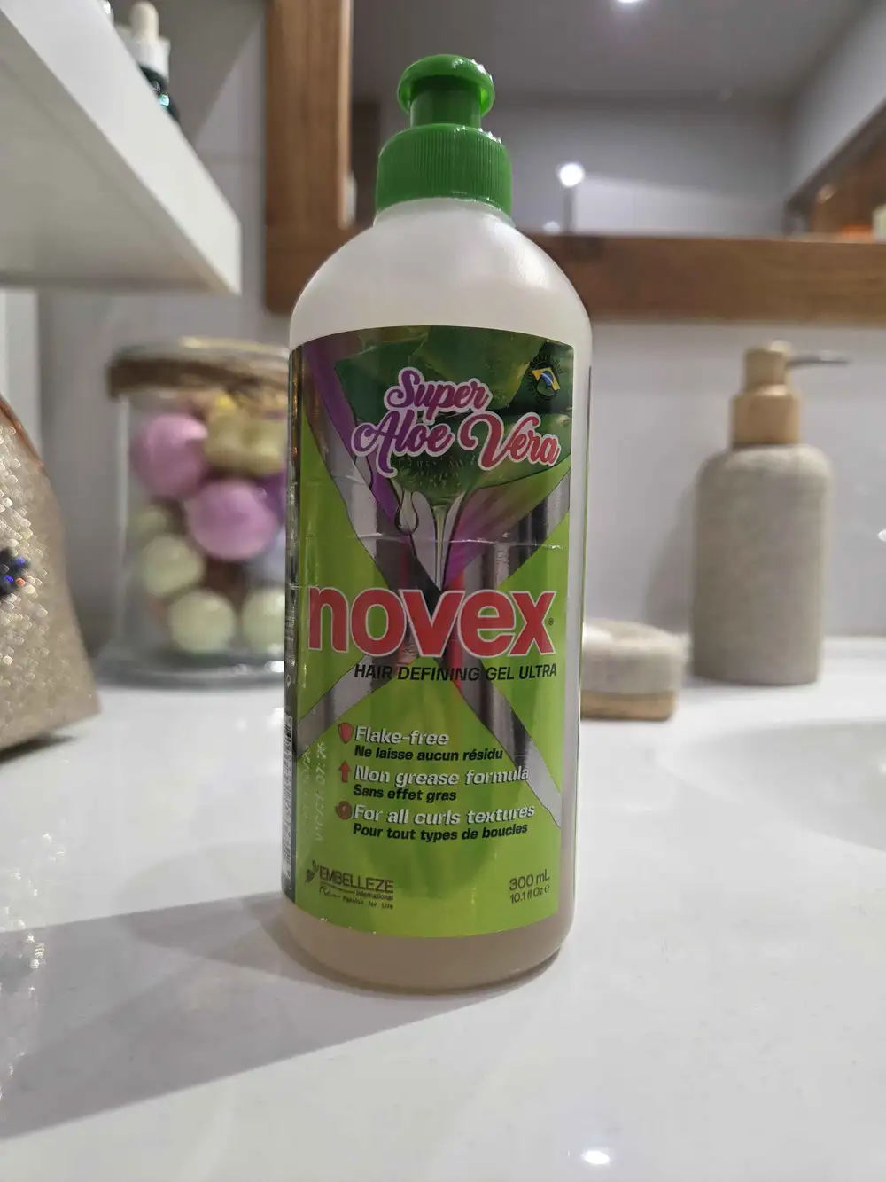 NOVEX - Super aloe vera - Hair defining gel ultra