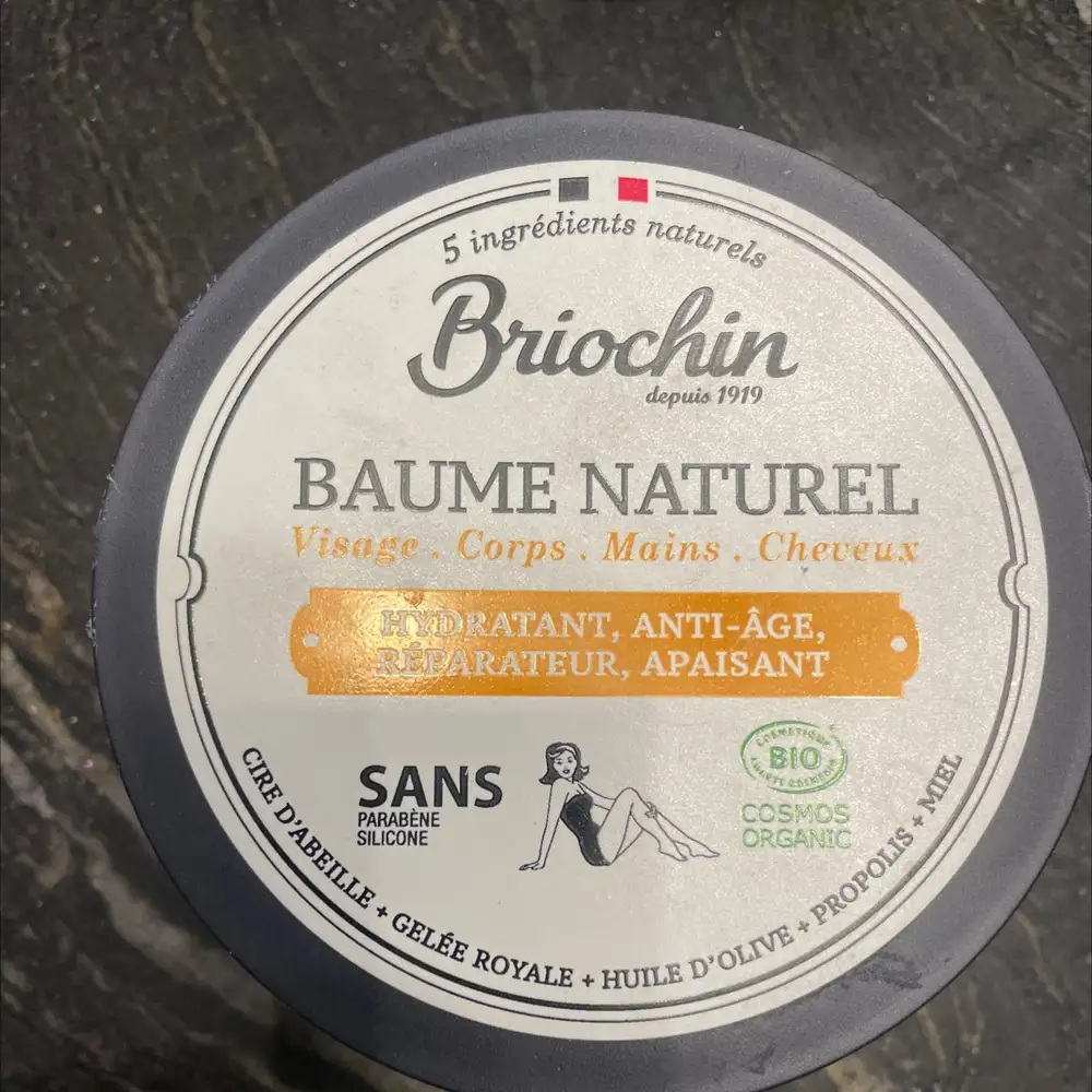 BRIOCHIN - Baume naturel hydratant, anti-âge