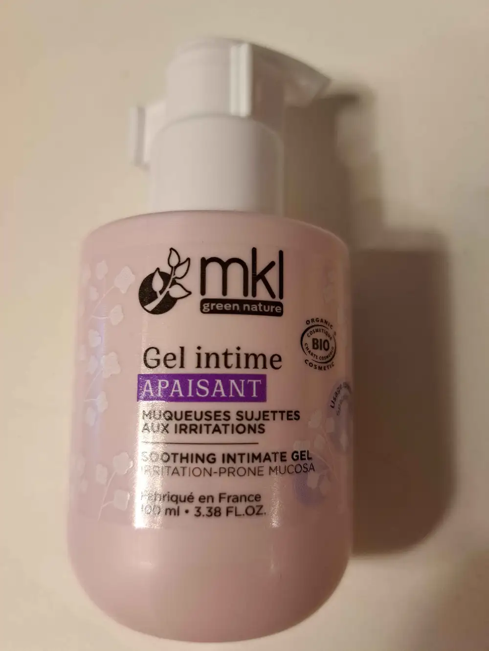 MKL - Gel intime apaisant muqueuses sujettes aux irritations