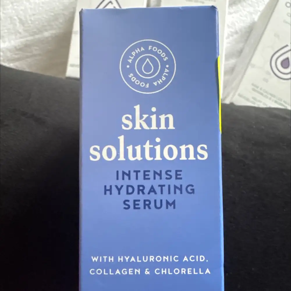 ALPHA FOODS - Skin solutions - Intense hydrating serum 