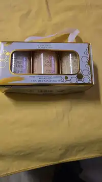 GOLDEN BOUDOIR - Trio of tranquillity sweet honey, vanilla, caramel fragranced