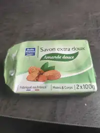 BELLE DE FRANCE - Amande douce - Savon extra-doux