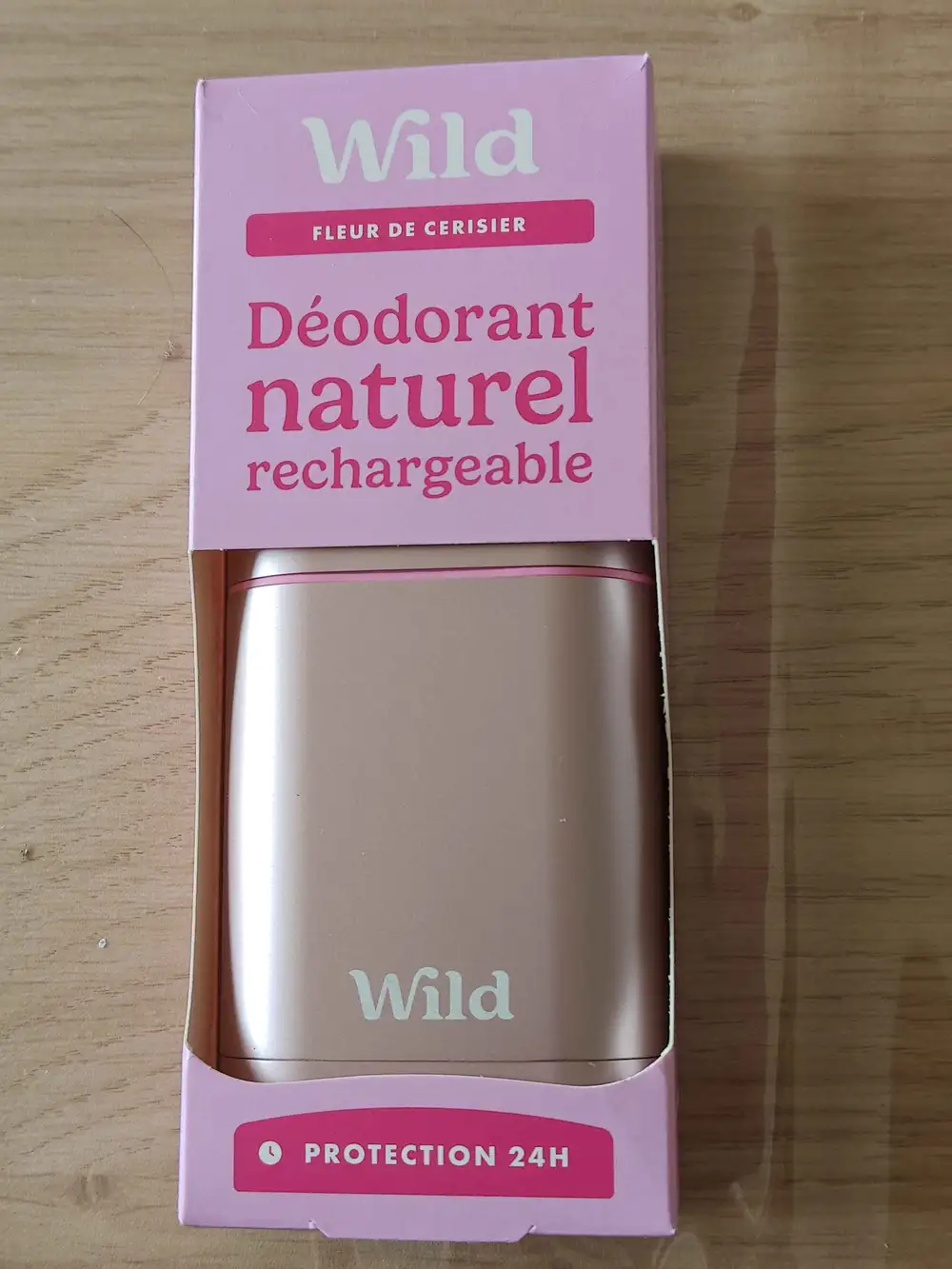 WILD - Fleur de cerisier - Déodorant naturel rechargeable