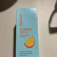 QUIYUM - Citrus vit-C - Radiance toner