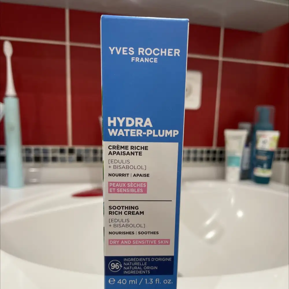 YVES ROCHER - Hydra water-plump - Crème riche apaisante