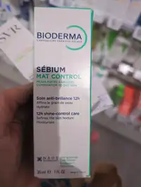 BIODERMA - Sébium mat control - Soin anti-brillance 12h