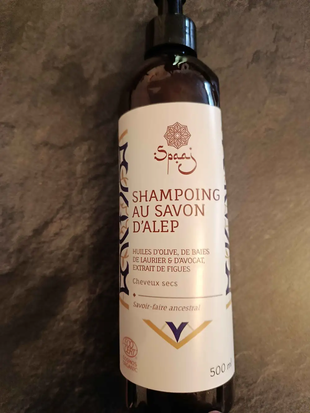 SPAAJ - Shampooing au savon d'Alep 