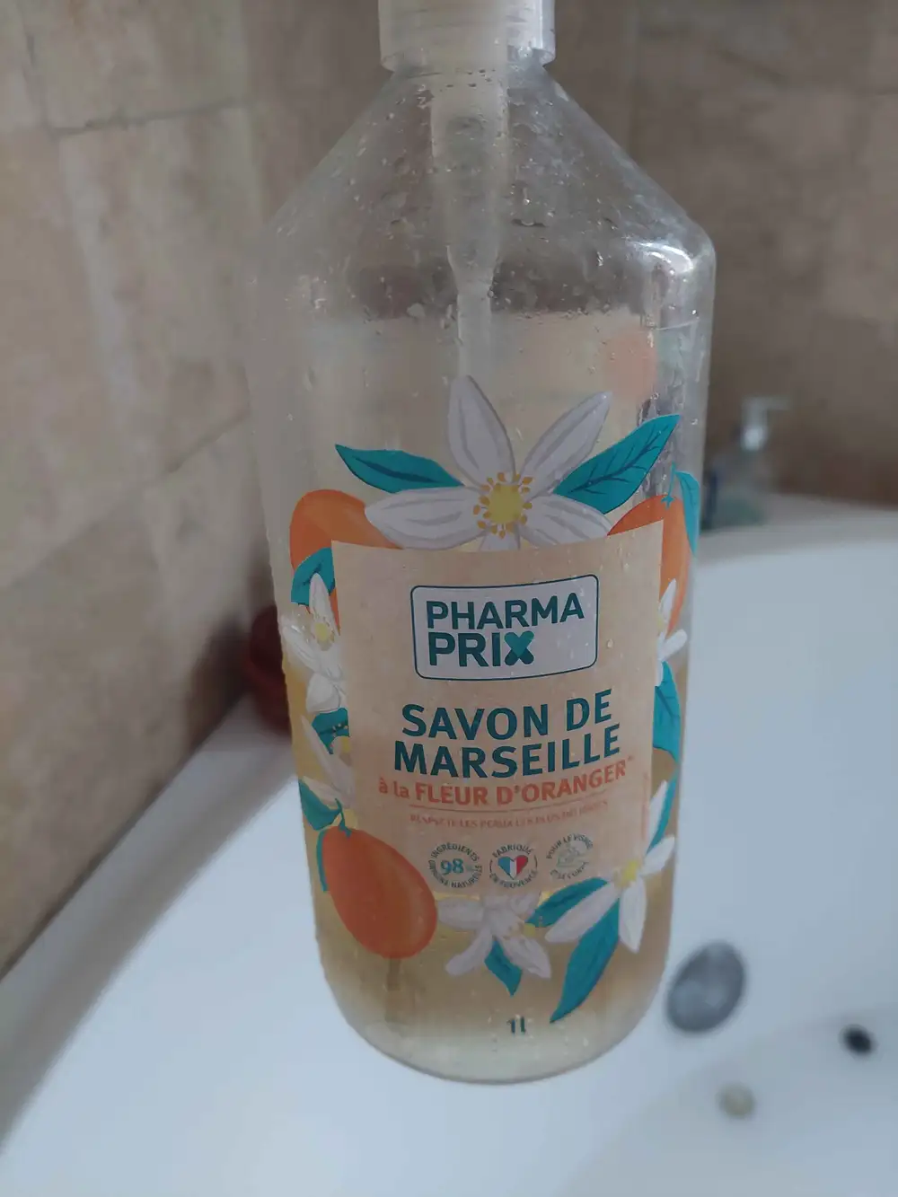 PHARMAPRIX - Savon de Marseille à la fleur d'oranger