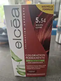 ELCÉA - Coloration permanente 5.54 acajou cuivré