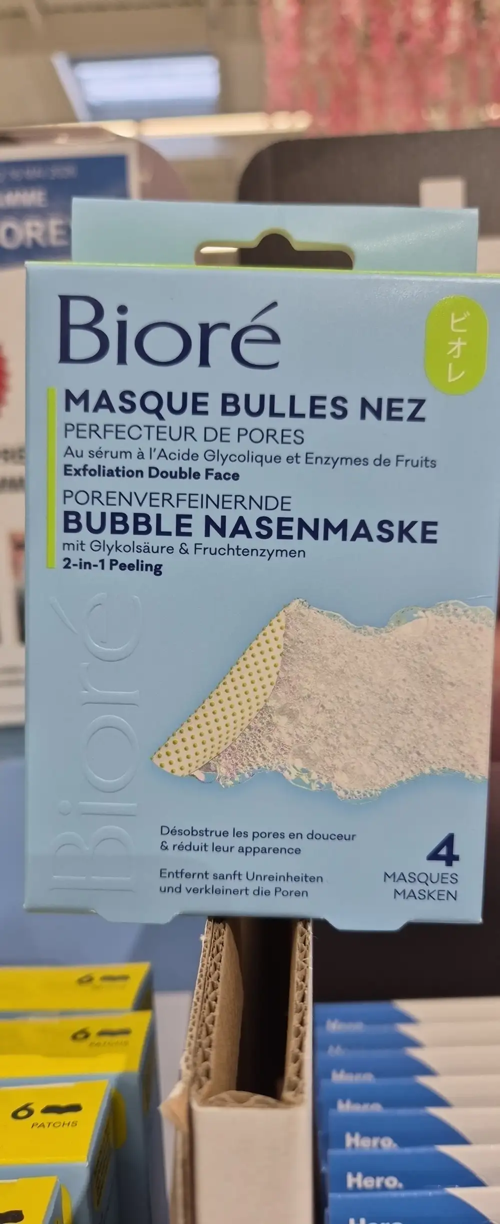 BIORÉ - Masque bulles nez