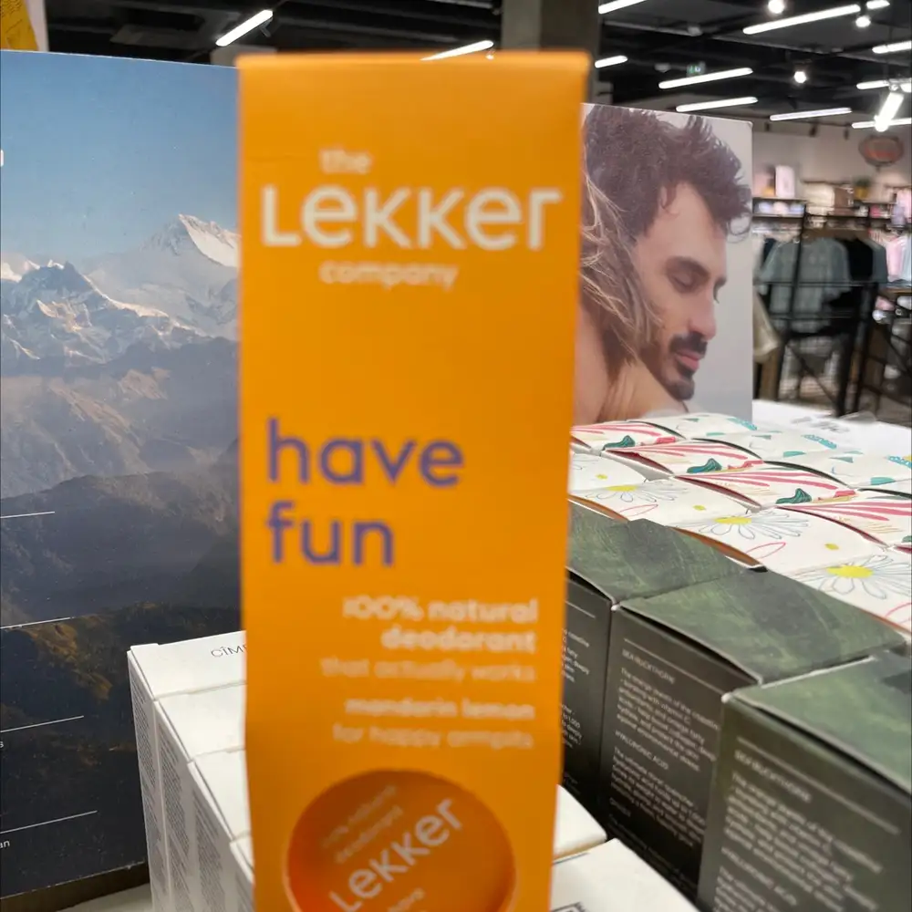 THE LEKKER COMPANY - Have fun - 100% Natural deodorant