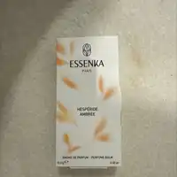 ESSENKA - Hesperide ambrée - Baume de parfum