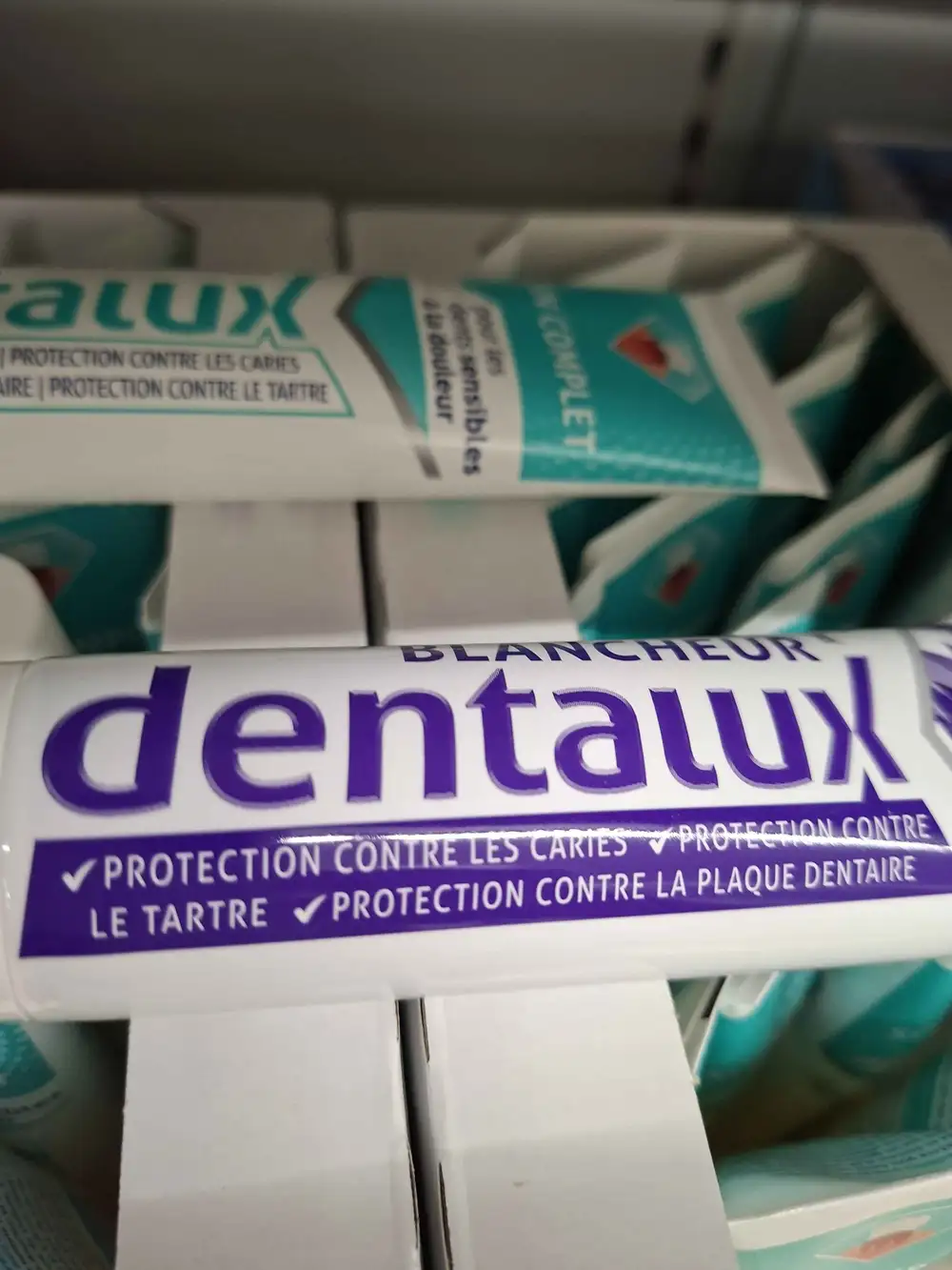 DENTAUX - Blancheur - Dentifrice protection contre les caries 