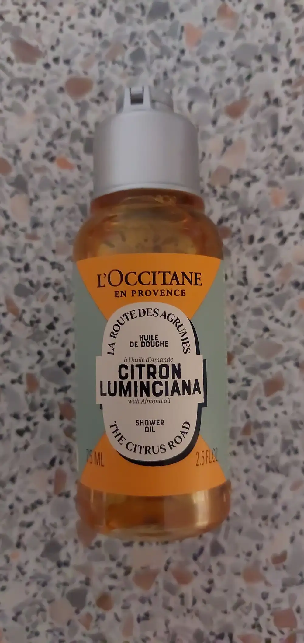 L'OCCITANE - La route des agrumes - Huile de douche citron luminciana