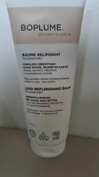 BOPLUME - Baume relipidant