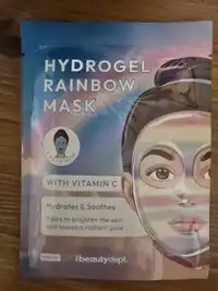 THE BEAUTÉ DEPT - Hydrogel rainbow mask