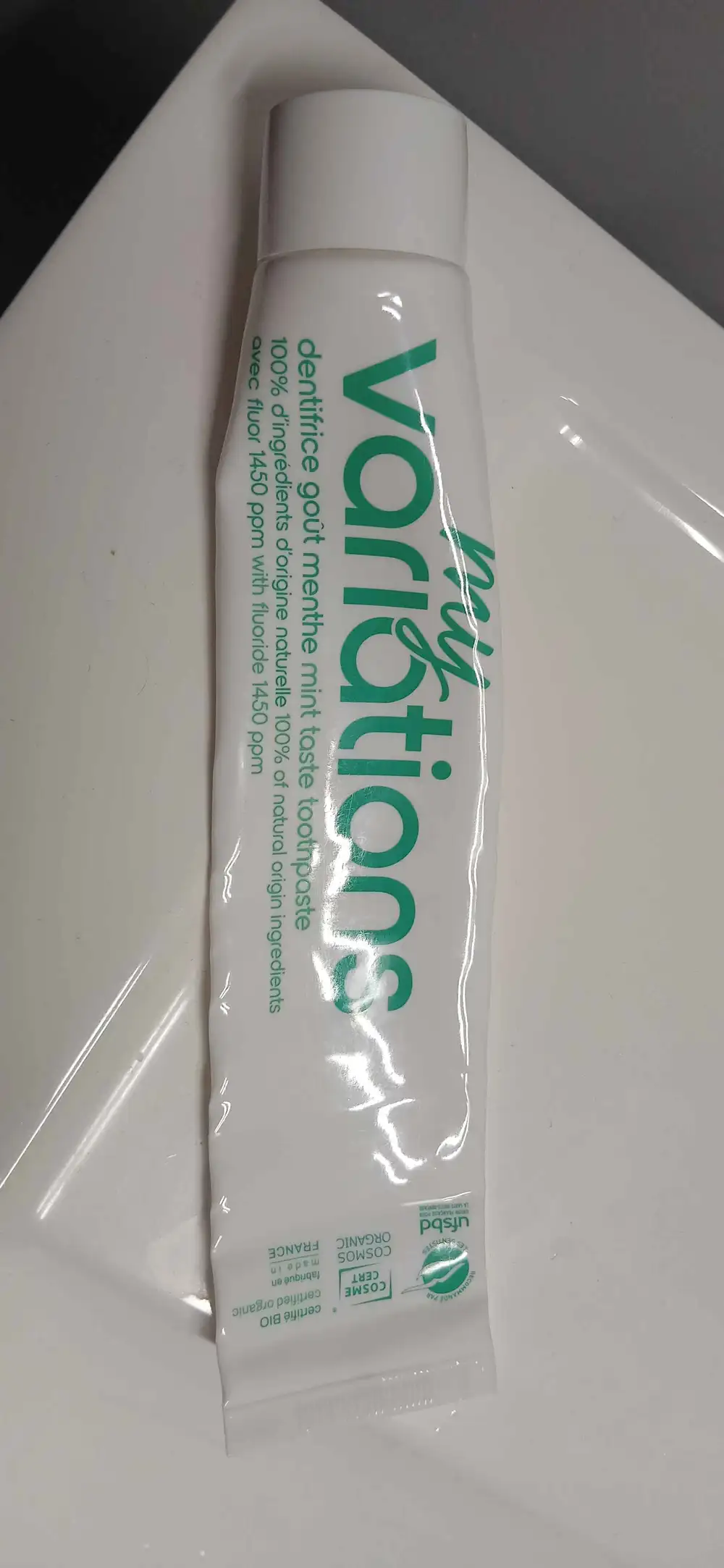 M'Y VARIATIONS - Dentifrice goût menthe