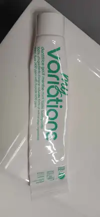 M'Y VARIATIONS - Dentifrice goût menthe