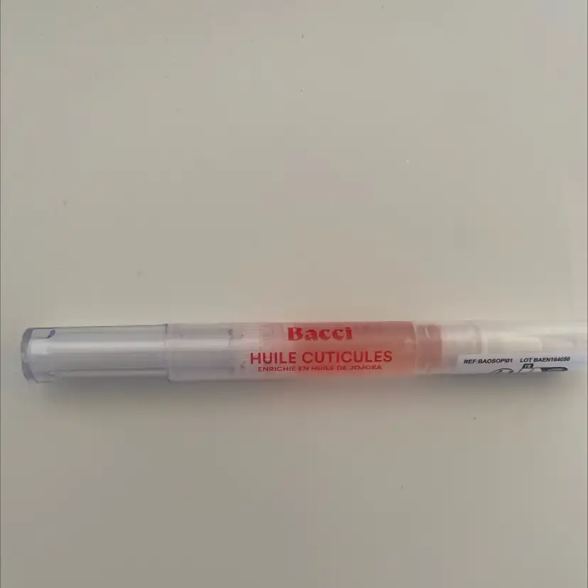 BACCI - Huile cuticules enrichi en huile de jojoba