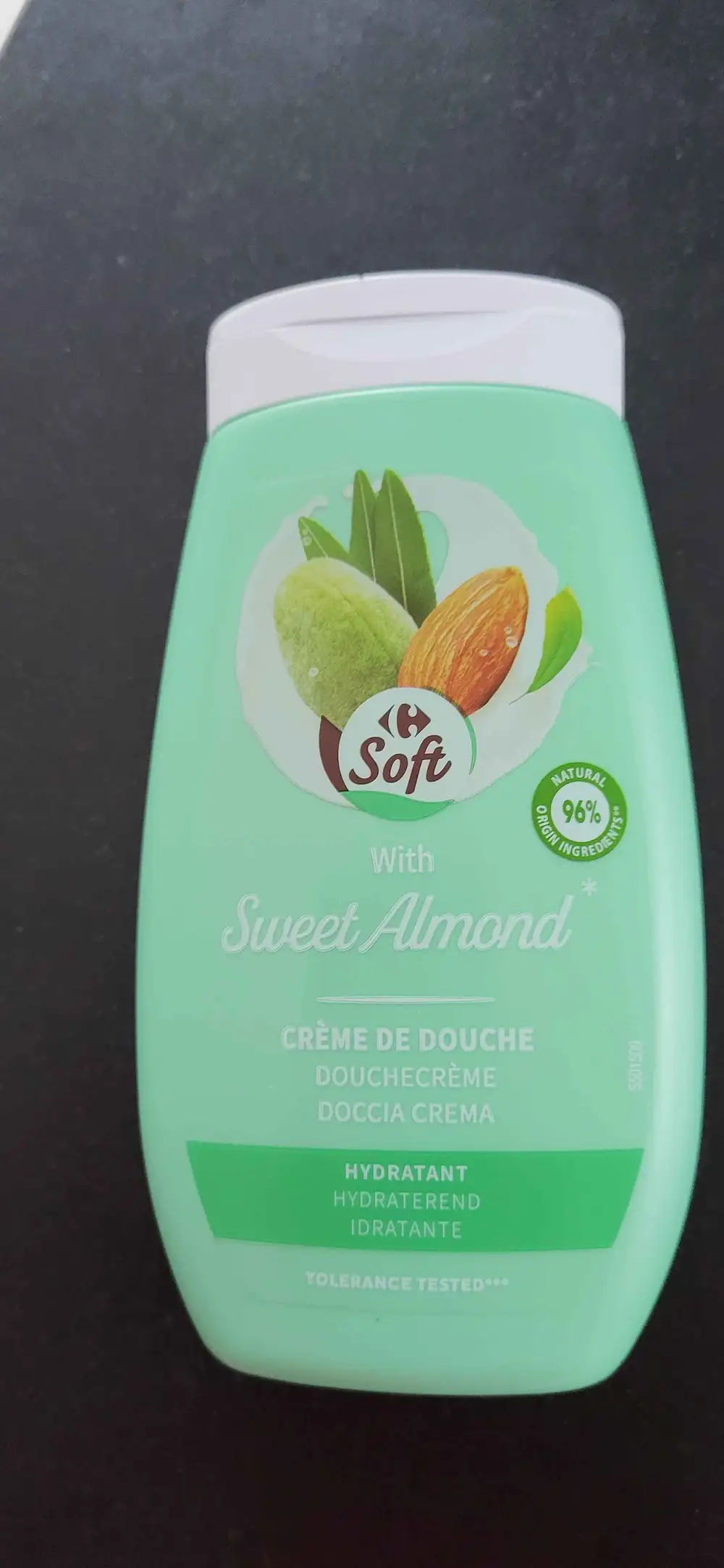 CARREFOUR SOFT - Sweet Almond - Crème de douche